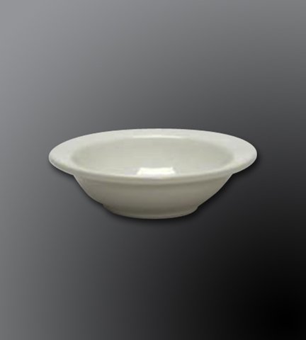 Narrow Rim Porcelain Dinnerware Alpine White Grapefruit Bowl 9 Oz.